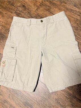 Eddie Bauer Light Tan Cargo Shorts Sz. Mens 34